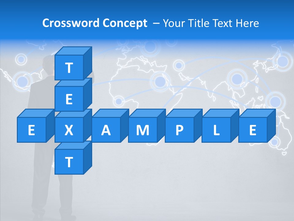 Draw Approve Continent PowerPoint Template