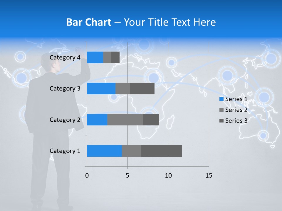 Draw Approve Continent PowerPoint Template