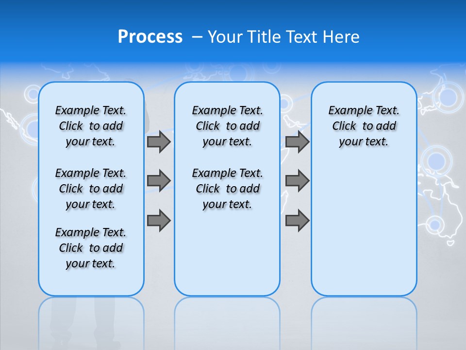 Draw Approve Continent PowerPoint Template