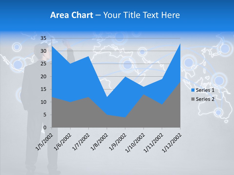 Draw Approve Continent PowerPoint Template
