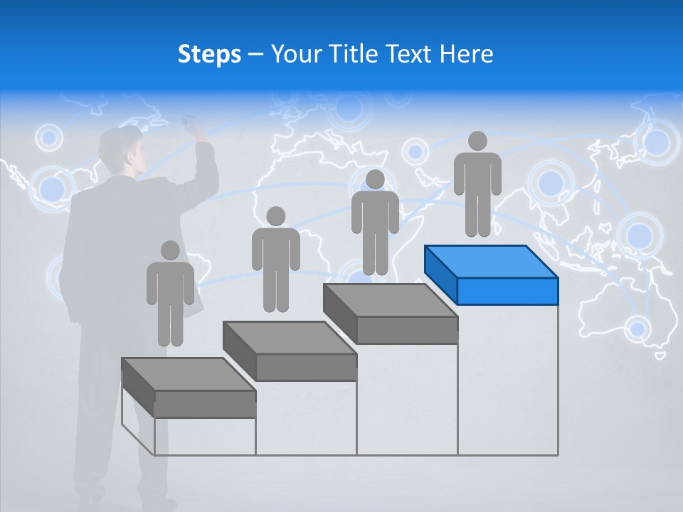 Draw Approve Continent PowerPoint Template
