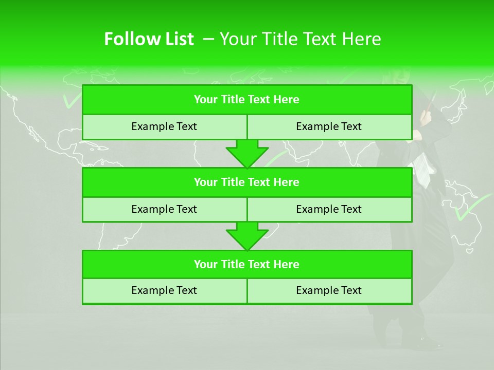 Communication Grow Global Connection PowerPoint Template