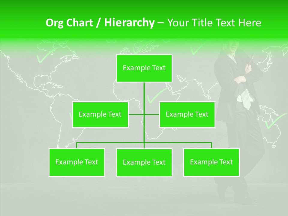 Communication Grow Global Connection PowerPoint Template