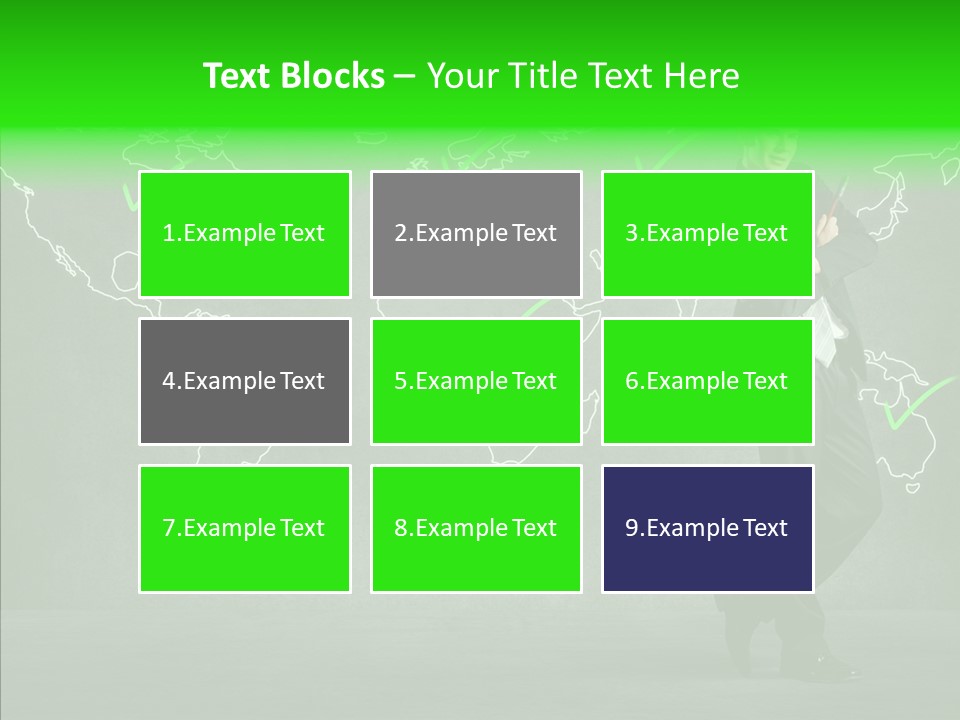 Communication Grow Global Connection PowerPoint Template