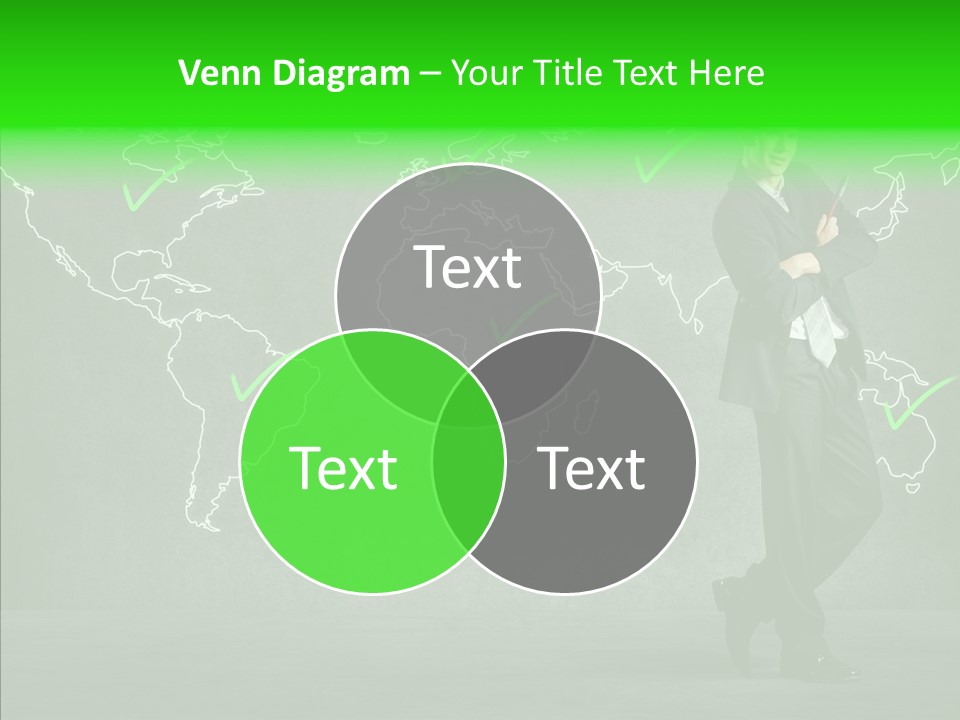Communication Grow Global Connection PowerPoint Template