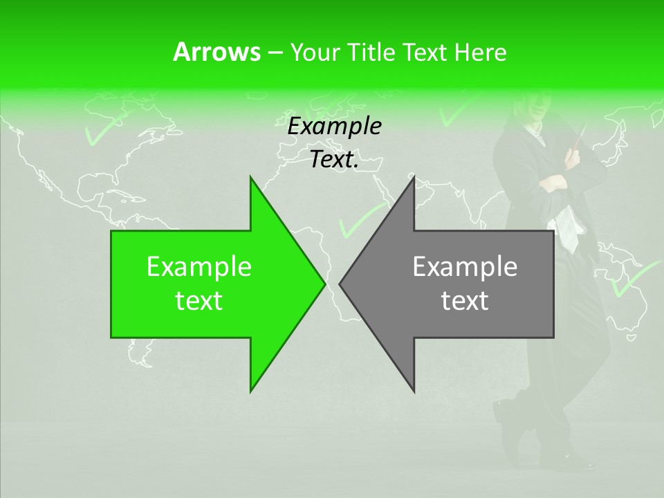 Communication Grow Global Connection PowerPoint Template