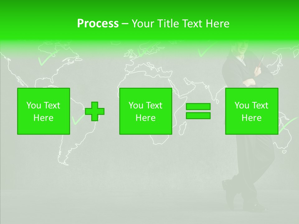 Communication Grow Global Connection PowerPoint Template