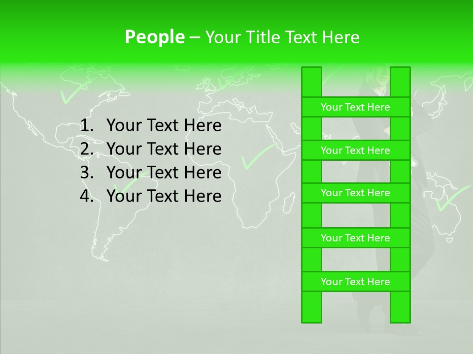 Communication Grow Global Connection PowerPoint Template
