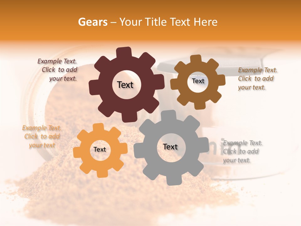 Vegetarian Gourmet Nice PowerPoint Template