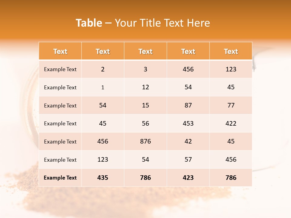 Vegetarian Gourmet Nice PowerPoint Template