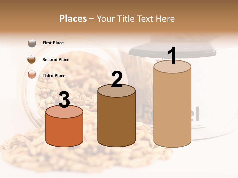 Leaves Menu Sauce PowerPoint Template