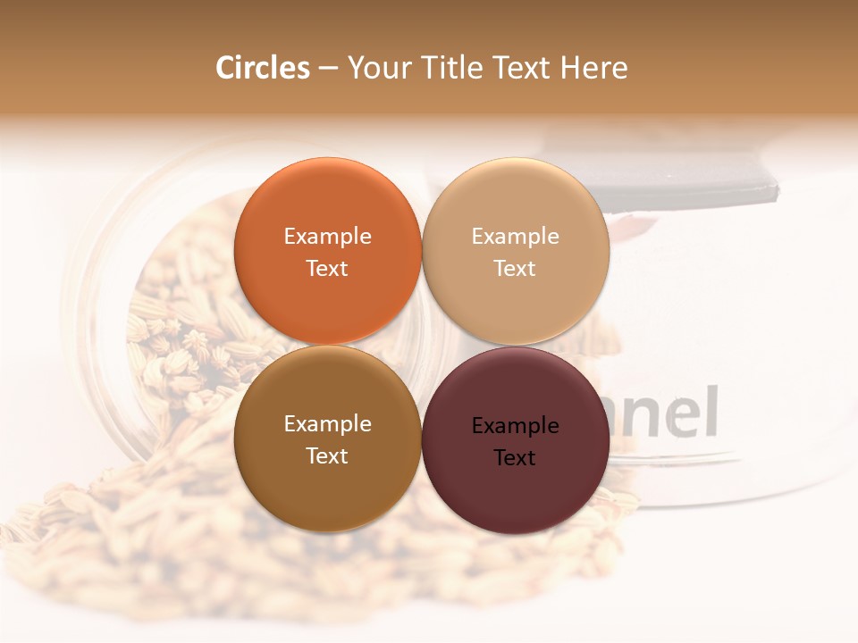 Leaves Menu Sauce PowerPoint Template