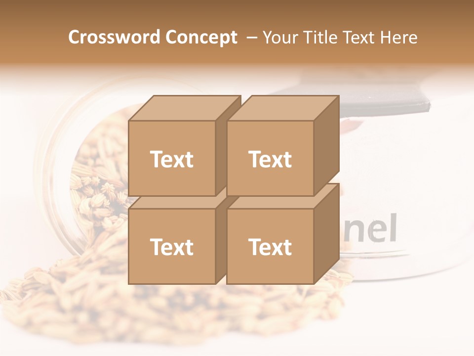 Leaves Menu Sauce PowerPoint Template