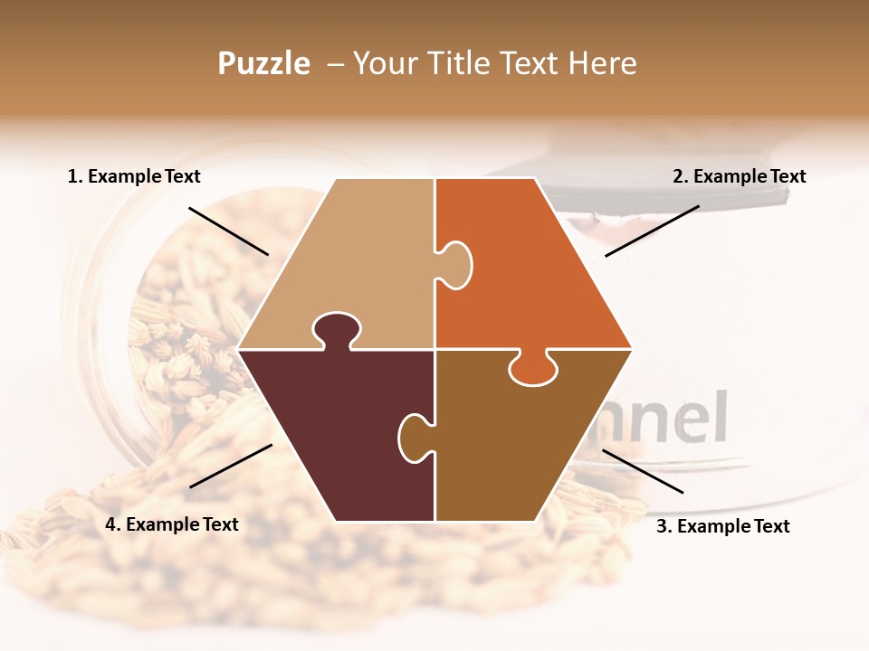 Leaves Menu Sauce PowerPoint Template