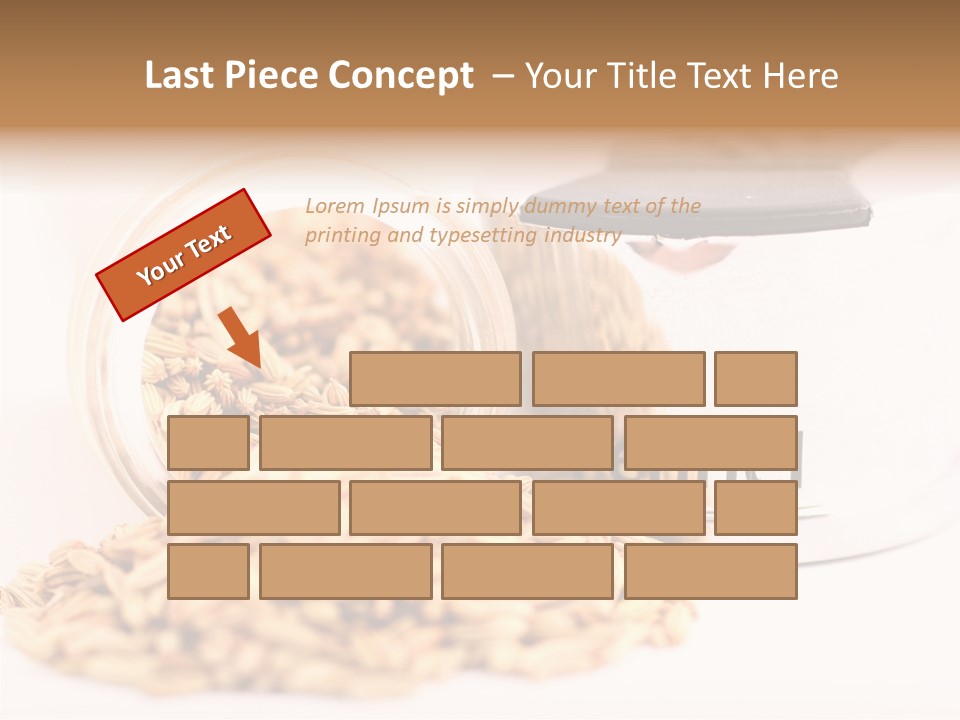 Leaves Menu Sauce PowerPoint Template