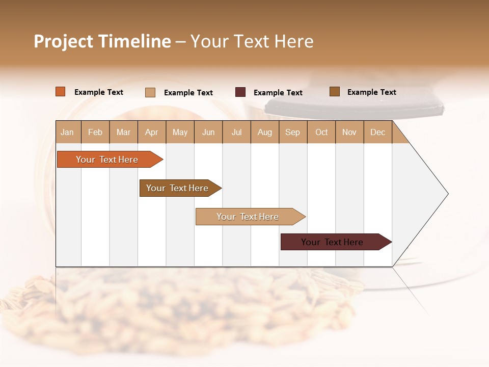 Leaves Menu Sauce PowerPoint Template
