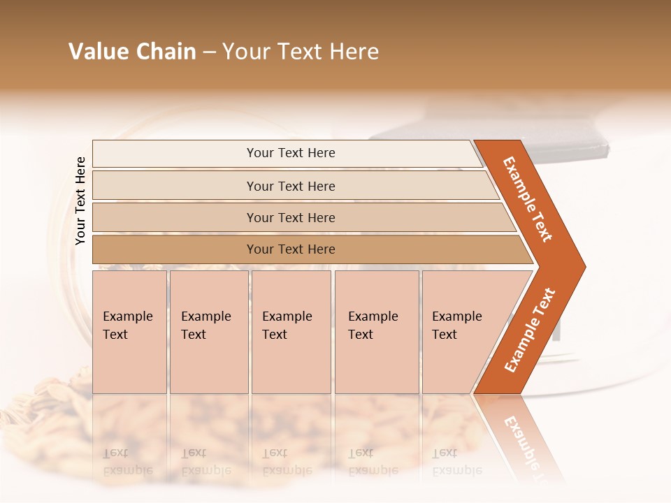 Leaves Menu Sauce PowerPoint Template