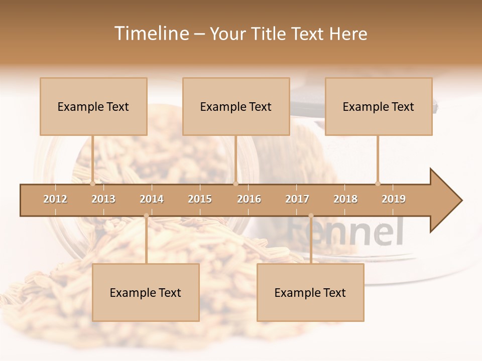 Leaves Menu Sauce PowerPoint Template