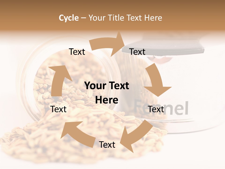 Leaves Menu Sauce PowerPoint Template