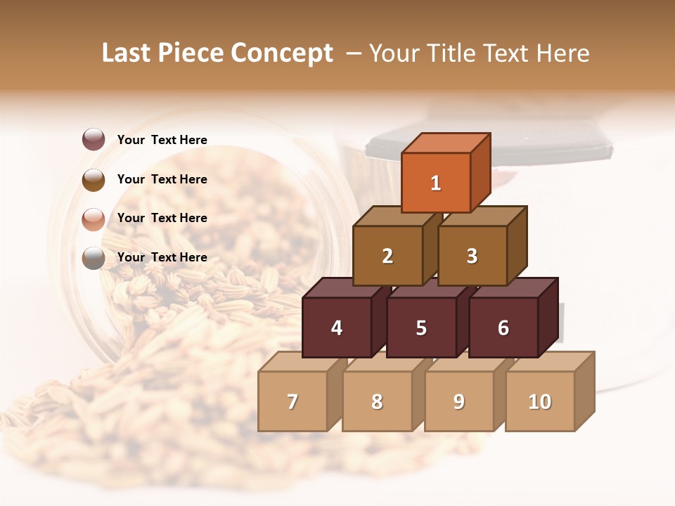 Leaves Menu Sauce PowerPoint Template