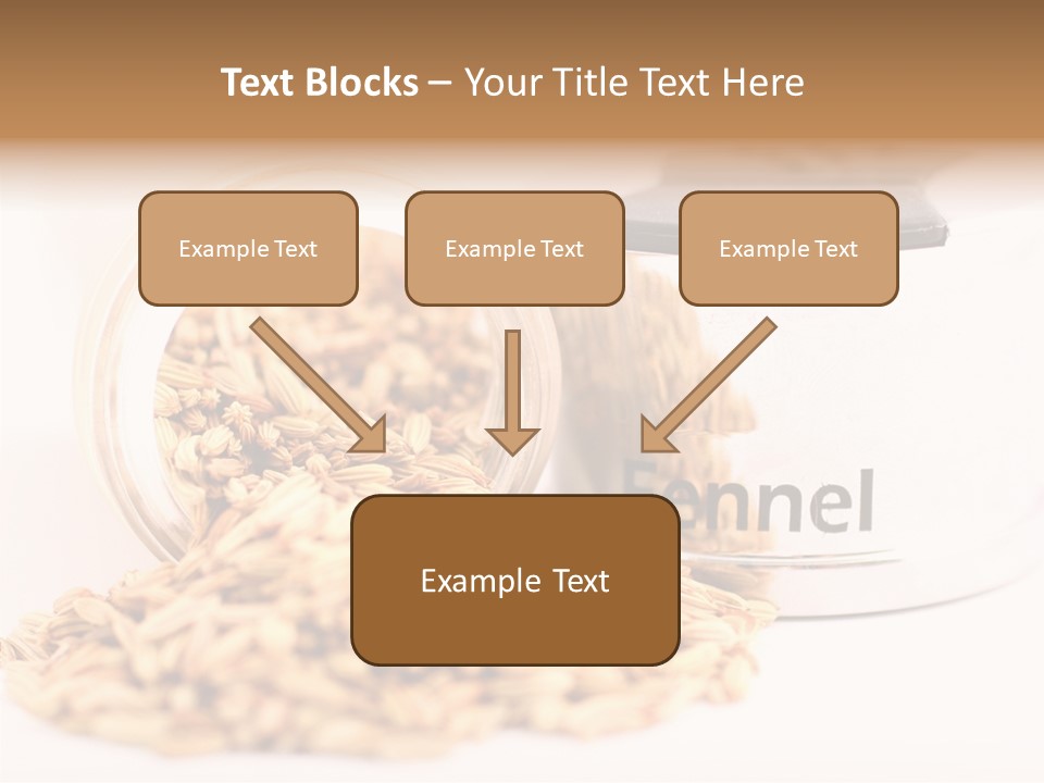 Leaves Menu Sauce PowerPoint Template