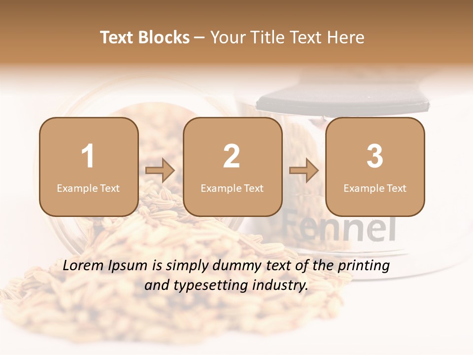 Leaves Menu Sauce PowerPoint Template