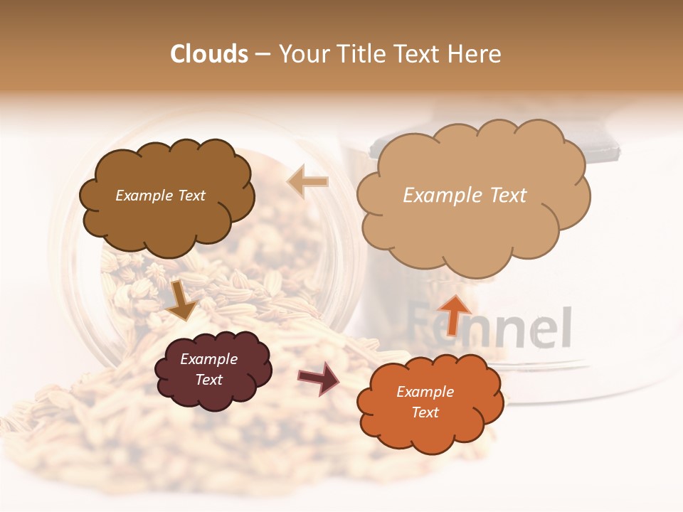 Leaves Menu Sauce PowerPoint Template