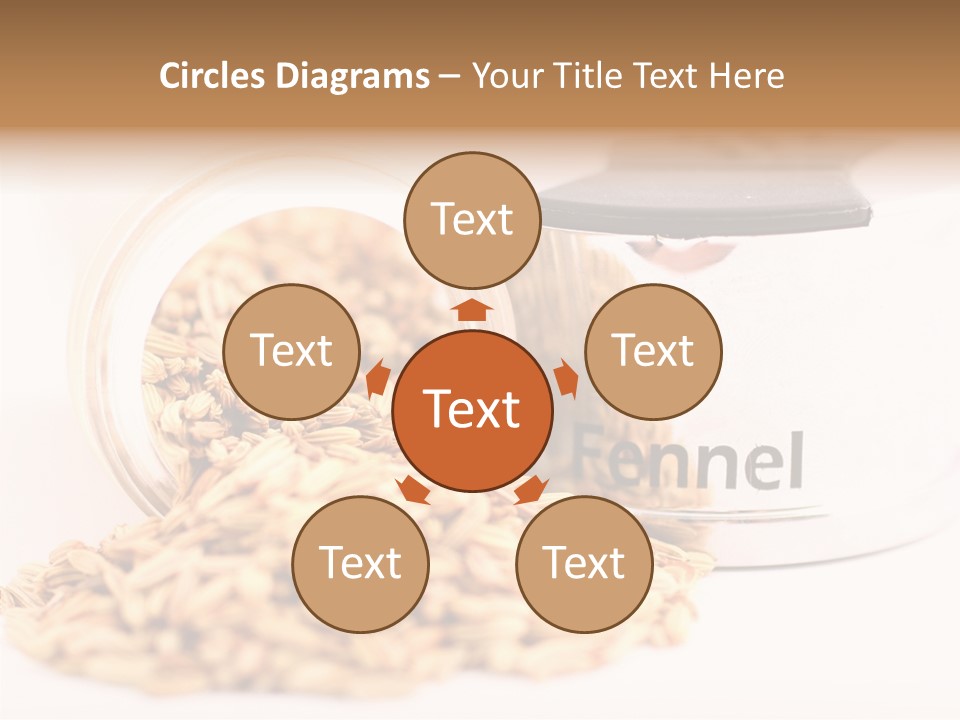 Leaves Menu Sauce PowerPoint Template