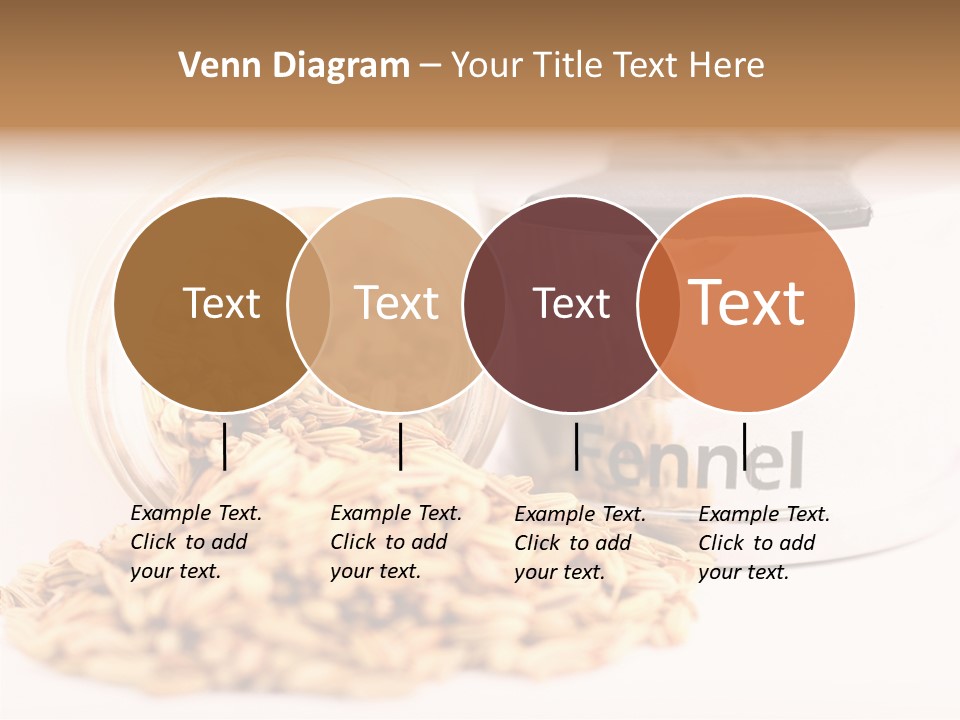 Leaves Menu Sauce PowerPoint Template