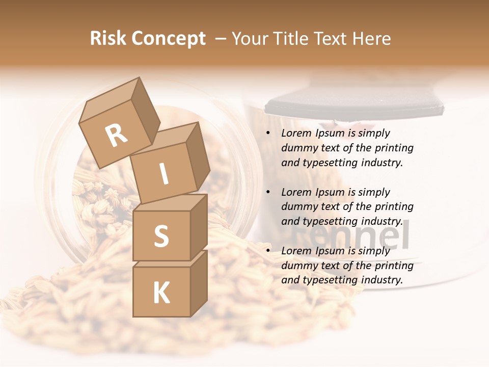 Leaves Menu Sauce PowerPoint Template