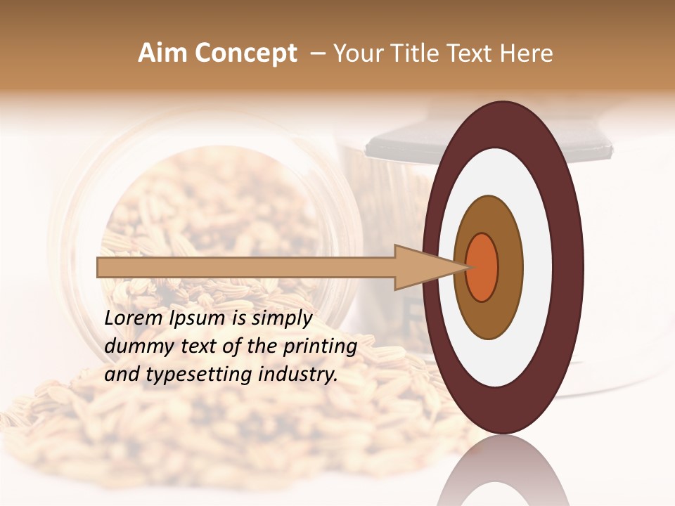 Leaves Menu Sauce PowerPoint Template