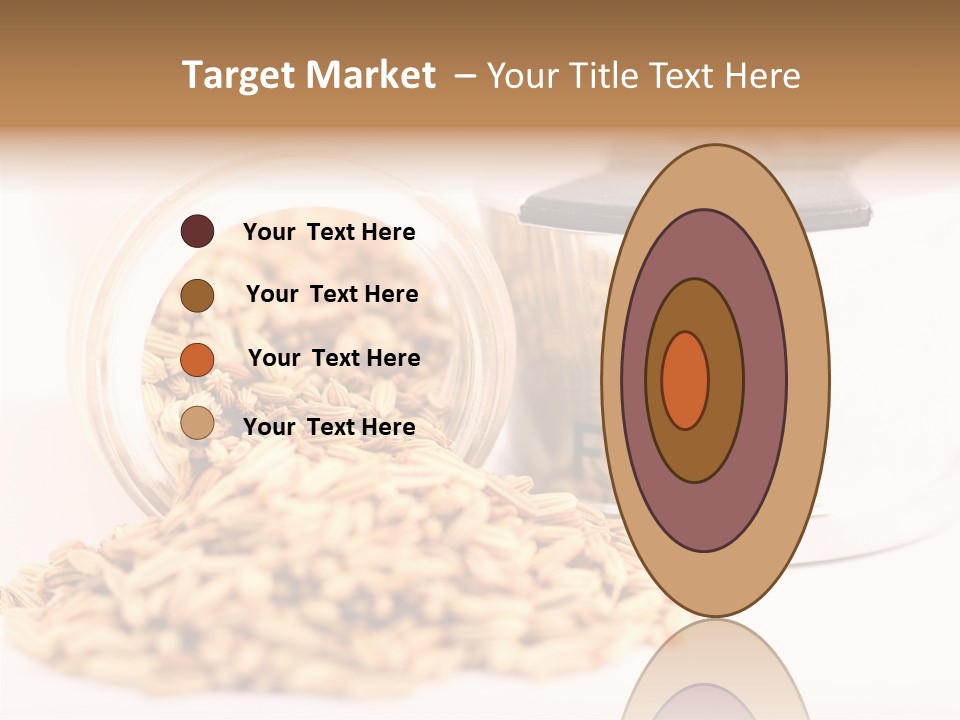 Leaves Menu Sauce PowerPoint Template