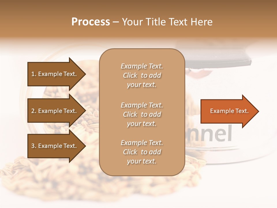 Leaves Menu Sauce PowerPoint Template