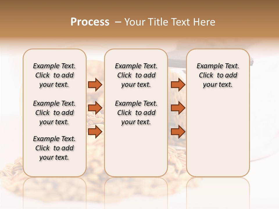 Leaves Menu Sauce PowerPoint Template