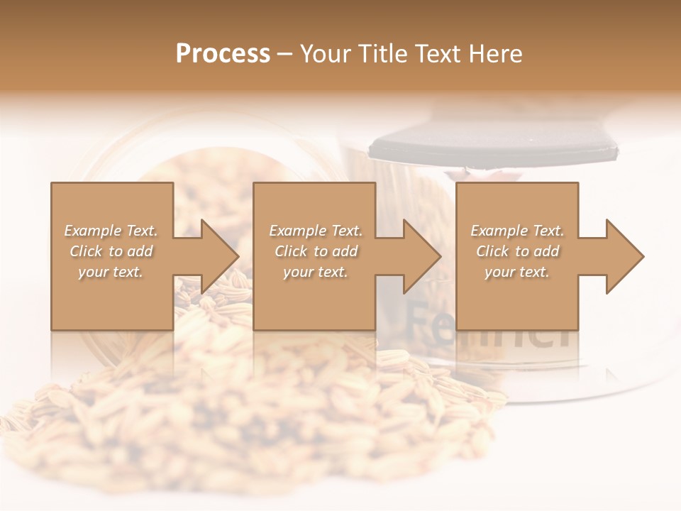 Leaves Menu Sauce PowerPoint Template