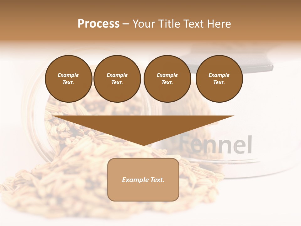 Leaves Menu Sauce PowerPoint Template