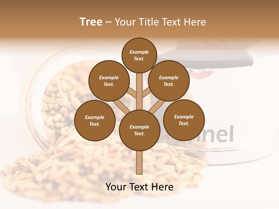 Leaves Menu Sauce PowerPoint Template