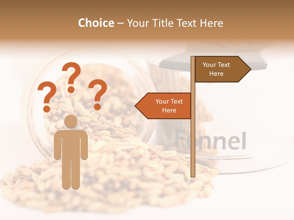 Leaves Menu Sauce PowerPoint Template