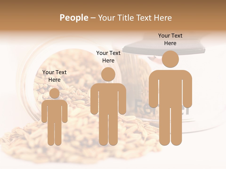 Leaves Menu Sauce PowerPoint Template