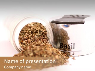 Seeds Ground Produce PowerPoint Template