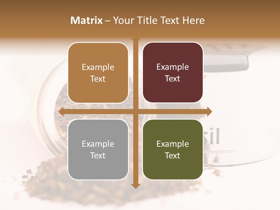 Seeds Ground Produce PowerPoint Template