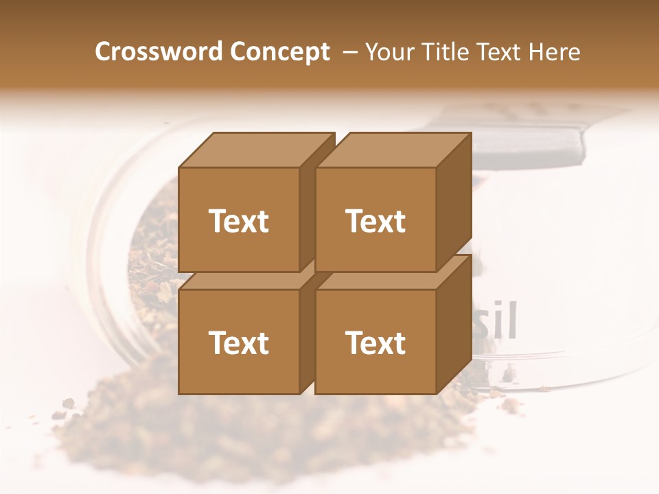 Seeds Ground Produce PowerPoint Template