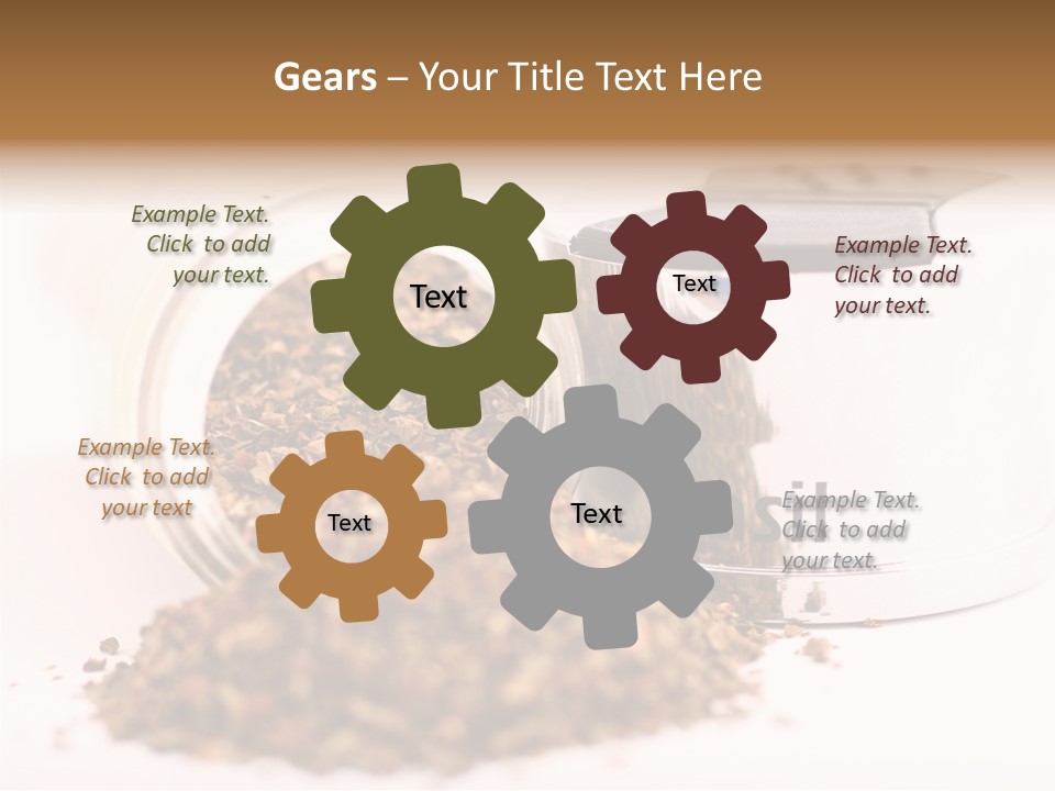 Seeds Ground Produce PowerPoint Template