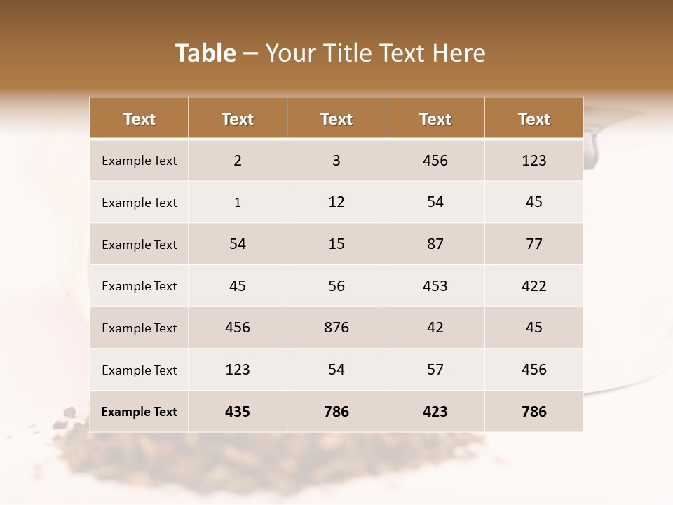 Seeds Ground Produce PowerPoint Template