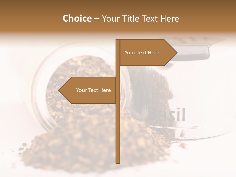 Seeds Ground Produce PowerPoint Template