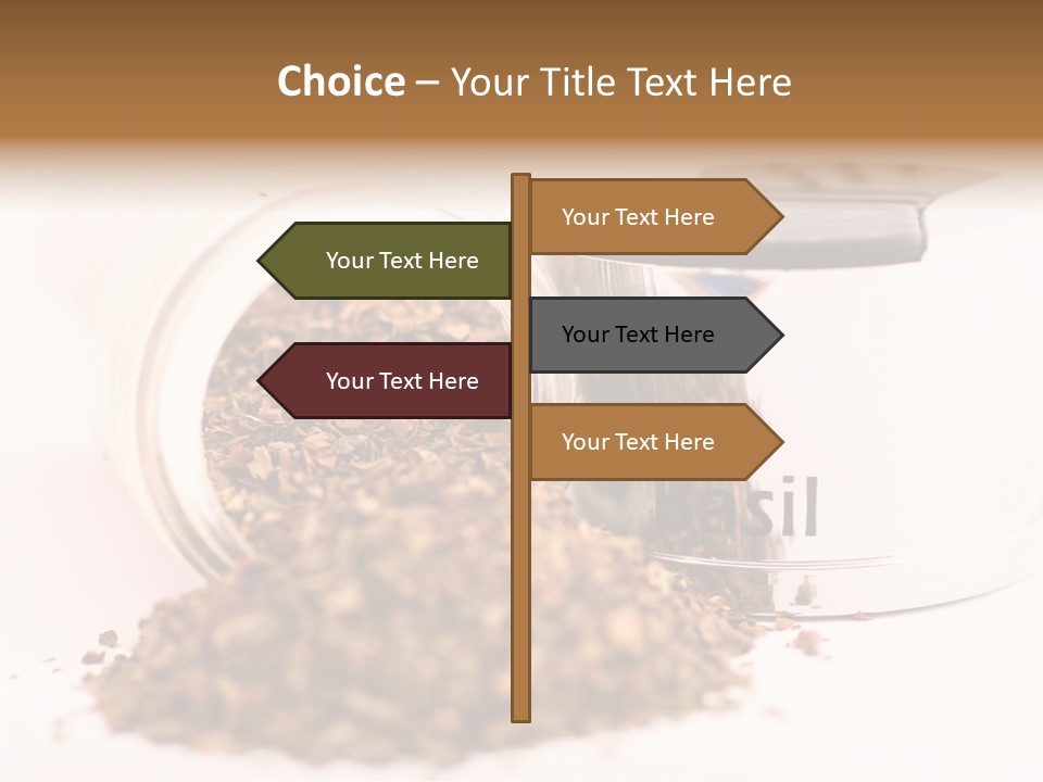 Seeds Ground Produce PowerPoint Template