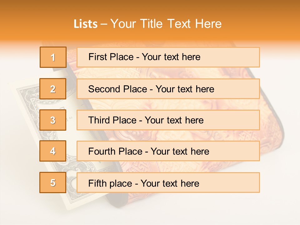 Unit Note Bill PowerPoint Template