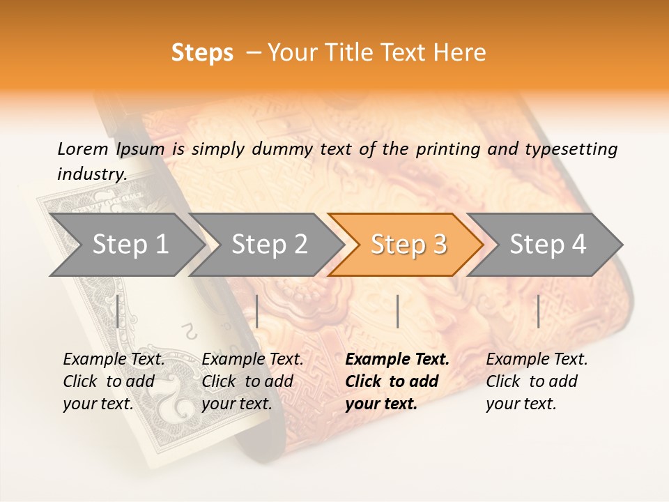 Unit Note Bill PowerPoint Template