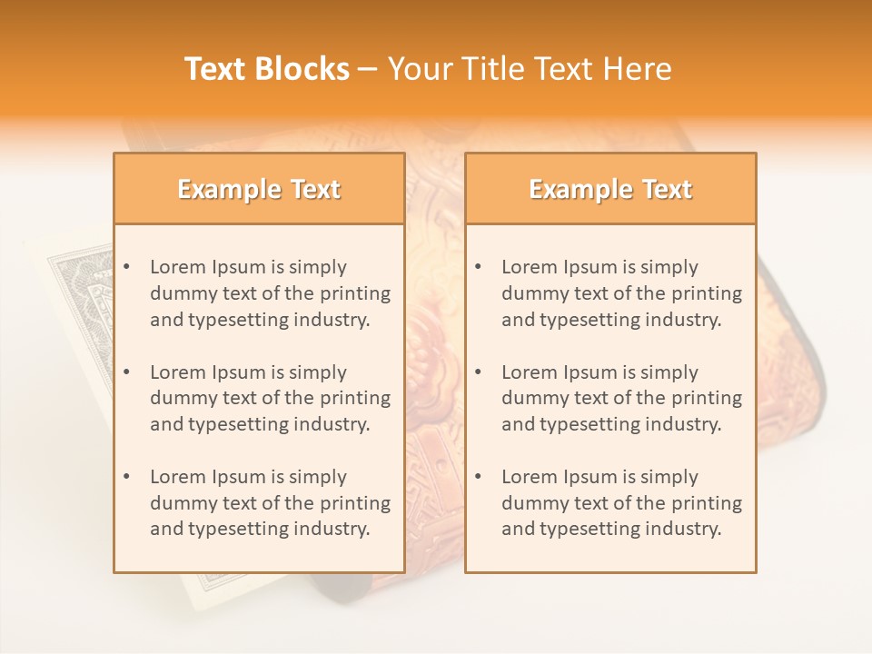 Unit Note Bill PowerPoint Template