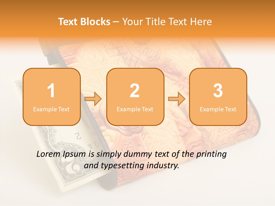 Unit Note Bill PowerPoint Template